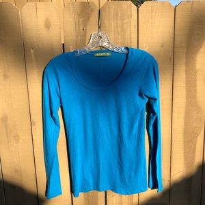 Blue long sleeve shirt